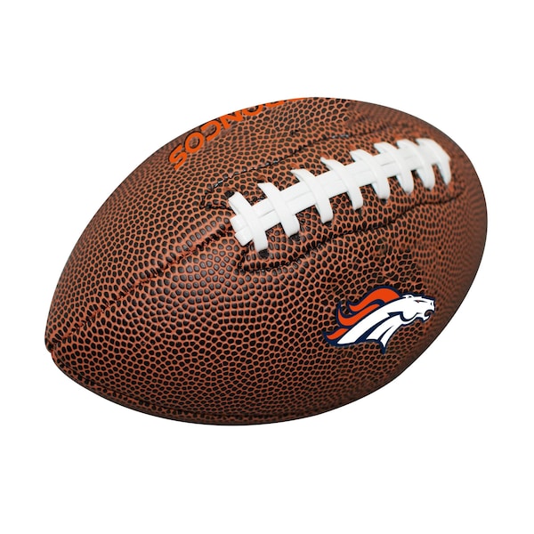 Logo Brands Denver Broncos Mini Size Composite Football 610-93MC-1 - main